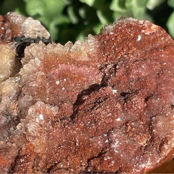 Druzy Chalcedony Crystal Heart - Picture 7 of 14